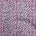 thumbnail image 1 of oneOone Viscose Jersey Pink Fabric Block Sewing Material Print Fabric By The Yard 60 Inch Wide-TS, 1 of 7