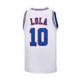 thumbnail image 4 of Camisetas de baloncesto 1 Bugs 10 LOLA ! TAZ 23 Camiseta SPACE JAM Costura Bordado Ropa deportiva para exteriores de alta calidad Blanco Negro, 4 of 5