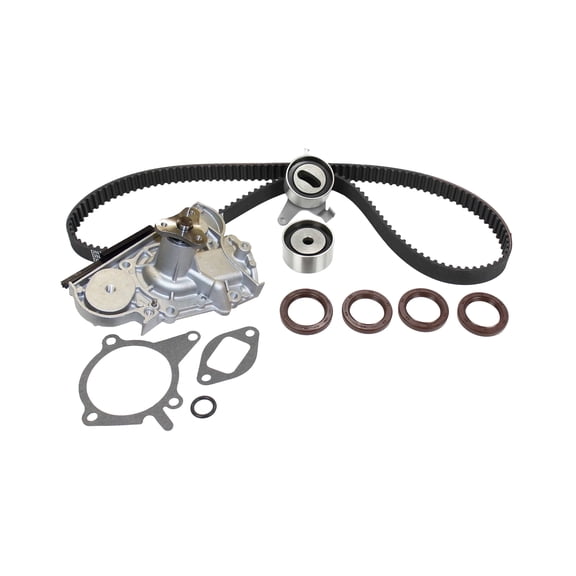 DNJ TBK490AWP Timing Belt Kit Water Pump Fits Cars & Trucks 90-96 Ford Mazda 1.6L DOHC 16v