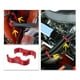 thumbnail image 3 of 10uds Rojo AN10 19mm Manguera Separador Abrazadera Freno Línea para Coche, 3 of 7