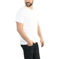 thumbnail image 6 of Fruit of the Loom Men's and Big Men's Platinum Eversoft Short Sleeve V Neck T Shirt, Up to Size 4XL, 6 of 6