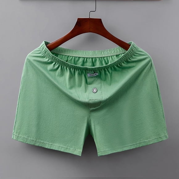 Mens Sleep Home Pajama Shorts Breathable Solid Underwears Boxers Sport Shorts