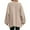Khaki, variant on Women's Oversized Chunky Knit Cardigan, Open Front Long Sleeve Sweater Coat, Solid Color Lounge Cardigan, Cozy Fall Winter Sweater, Loose Fit Casual Cardigan, Hip Length Cardigan Blackish Green L