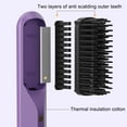 thumbnail image 5 of un brush Detangle Brush Wireless Straight Hair Comb Portable Fast Heat, 5 of 6
