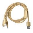 thumbnail image 4 of Cable multi del cargador, 3 en 1 compacto y ligero de nylon del cable de carga multi del cable USB, 4 of 8