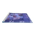 thumbnail image 2 of Ahgly Company Machine Washable Indoor Rectangle Persian Blue Traditional Area Rugs, 8' x 12', 2 of 4