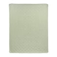 thumbnail image 2 of Donna Sharp Peach Rose Cotton Pieced Decorative Throw, 2 of 5