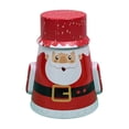 thumbnail image 2 of Room Decor Qwtwty Christmas Gift Box Christmas Storage Iron Box Candy Tea Can Christmas Gift Santa Claus Toppling Doll Colorful Storage Iron Box, 2 of 6