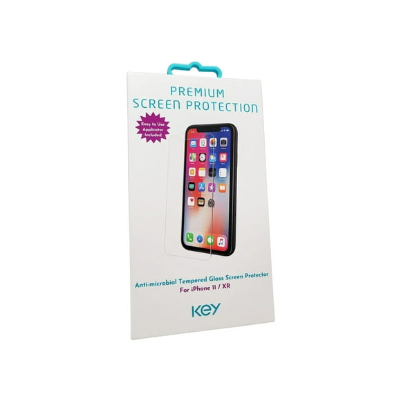 Key Premium Temperes Glass Screen Protector for iPhone 11, iPhone XR