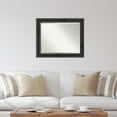 thumbnail image 5 of Amanti Art Rustic Pine Black Beveled Wood Wall Mirror 27.5 x 33.5 in., 5 of 5