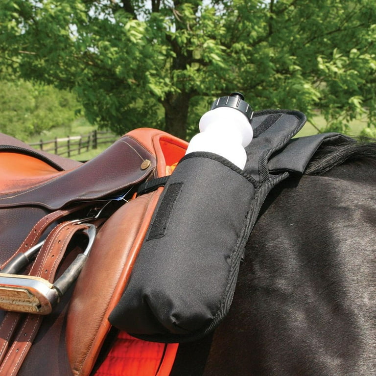 Dura Tech Trail Pommel Saddle Bag Ideal for Horse Trails Color Black Walmart
