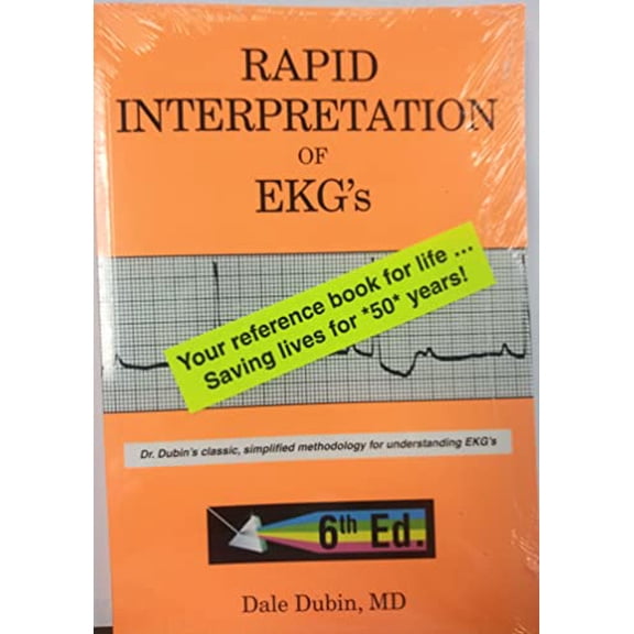 Pre-Owned Rapid Interpretation of EKG's : An Interactive Course, Paperback by Dubin, Dale, ISBN 0912912065, ISBN-13 9780912912066