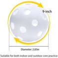 thumbnail image 3 of 12 Pack Plastic Baseball Practice Baseballs For Hitting, Indoor Outdoor Lightweight Balls Baseb, 3 of 4