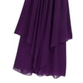 thumbnail image 6 of renvena Little Girl Sequins Halter Neck Ruffled Flower Girls Dress Chiffon Maxi Long Evening Prom Gowns Purple 12, 6 of 7