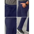 thumbnail image 4 of Adar Addition Scrubs For Men - Slim Leg Cargo Drawstring Scrub Pants, 4 of 7