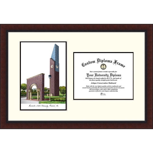 Campusimages IL972LV Southern Illinois University Legacy Scholar Diploma Frame