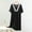 01 Black, variant on Weiqiqre Plus Size Pajamas for Women Nightgown V Neck Pleated Sleepwear Short Sleeve Lace Trim Nightshirt Boyfriend Sleepdress