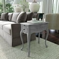 thumbnail image 4 of Croydon One Drawer With Pullout Side Table In Powder Gray, 4 of 7