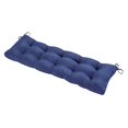 thumbnail image 1 of Replacement Cushion Patio Swing Loveseat Lounge Chair Wicker Seat Tufted Navy blue, 1 of 8