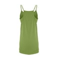 thumbnail image 5 of QATAINLAV Womens Casual Athletic Dresses Built in Shorts with Pockets Summer Sleeveless Tennis Workout Romper Vacation Beach Outfits, Green, S, 5 of 8