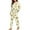 Bee Daisy, variant on Capybara Octopus Printed Drawstring Pajamas for Women Soft Sleepwear Casual 2 Piece Pjs Set Long Sleeve Tops Jogger Pants Pajama Sets, XL