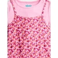 thumbnail image 2 of Wonder Nation Girls' Cami Dress and Tee Set, 2-Piece, Sizes 4-18, 2 of 3