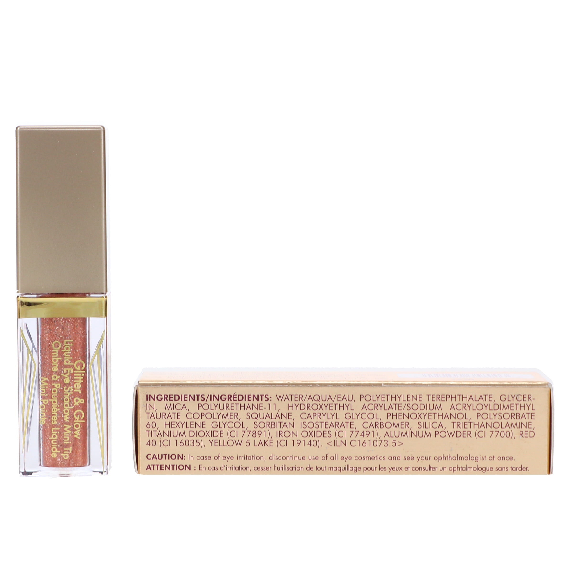 Stila Glitter & Glow Liquid Eye Shadow Mini Tip Kitten Karma 0.153 oz