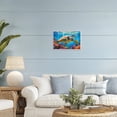 thumbnail image 2 of Stupell Industries Sun Rays Under The Sea White Framed Giclee Art, design by LSR Design Studio, 12 x 18, 2 of 8