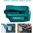 thumbnail image 4 of Adaptador USB Makita con PD tipo C y USB QC3.0, adaptador de cargador de batería montable en pared para soluciones de energía de iones de litio, 4 of 5