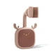 thumbnail image 3 of Tenedor de cabezal de ducha Impermeable Plástico Lindo autoadhesivo Punch-Free Rack 360 grados Rotación Estante Ajustable Baño Soporte Marrón Sweethay HA028356-02B, 3 of 7