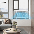 thumbnail image 2 of GarveeHome 6000 BTU Window Air Conditioner - WiFi Enabled, Smart AC Unit with Remote & App Control, Timer Function, Easy Install Kit for Rooms Up to 350 Sq Ft, 115V/60Hz, White, 2 of 11