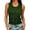 Green, variant on Lightweight Tank Top Everyday Soft Camisole For Comfort Breathable Knit Vest For Layering Sleeveless Shirt For Casual Wear Casual Tops Women 80's Tops for Women