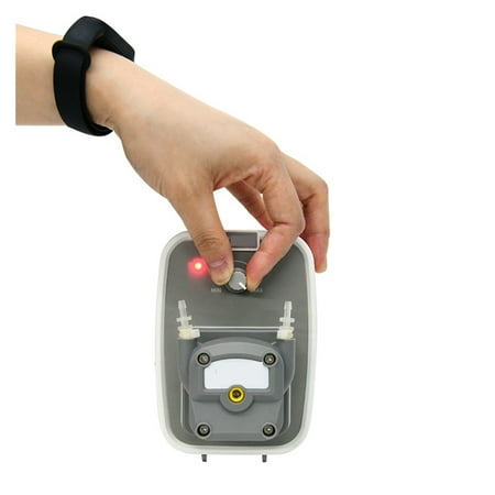 100~200ml/min KCP200 Peristaltic Pump 24V DC Motor Low Flow Dosing Pump With Adjustable Flow Rate BPT 3.2*6.4mm Support Speed Adjustment