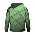 thumbnail image 6 of Mens Pullover Hoodies Sweatshirts Big & Tall M-4X Plus Size Long Sleeve Tops with Pocket Casual Basic Loose Argyle Printed Comfort Hoodie, 6 of 6