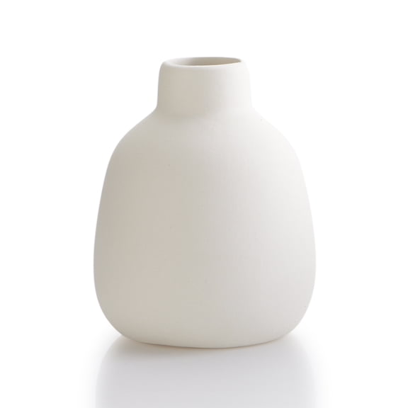Shoulder Bud Vase Paint Your Own Pottery Ceramic Bisque, Ready To Paint, Craft Kit