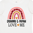 thumbnail image 4 of Inktastic Grammy and Papaw Love Me Girls Granddaughter Girls Toddler T-Shirt, 4 of 5