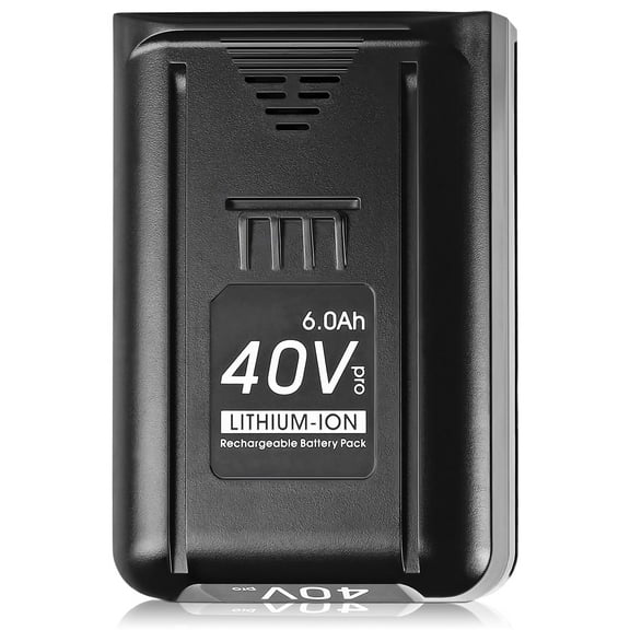 TenHutt 40V 6.0Ah Replacement for Kobalt 40V Battery Rechargeable Lithium Ion Cordless Power Tool Battery KB540C-06 KB245-06 KB240-06 Kb540-06