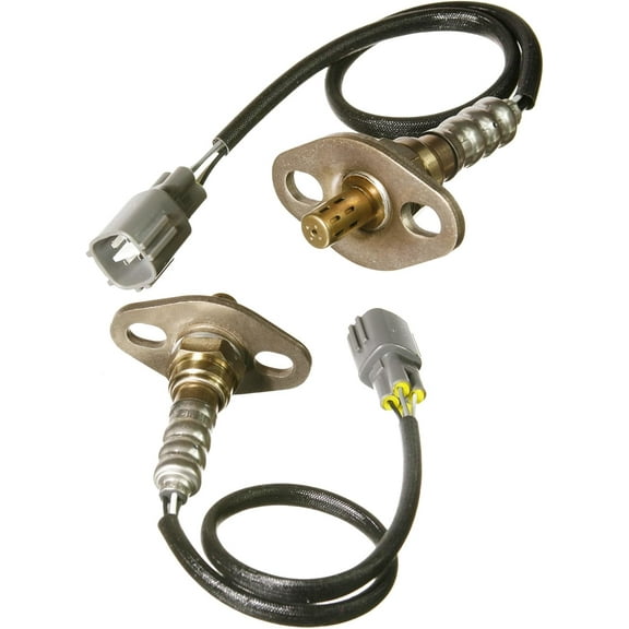 1 Pair Upper and Under Oxygen Sensor Replacement for Toyota 1995 1996 1997 1998 Tacoma 3.4L Rwd; Manual Trans,Replaces#234-4153 75-1805 ES20012 SG1838,Set of 2pcs