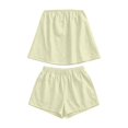 thumbnail image 6 of JFOPQVSM Women 2 Piece Matching Sets Striped Tube Top Shorts Sets Summer Polka Dot Vacation Outfits Casual Short Set with Pockets,Lightweight, 6 of 6
