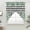 White Green Black, variant on Green Eucalyptus Leaves Swag Curtains for Kitchen/Bedroom/Living Room, Summer Botanical Daisy Black Plaid Scalloped Curtains 63 Inch Long, Window Swag Topper Curtains Valances 2 Panels Set 36"x63"