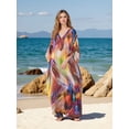thumbnail image 3 of Sunforyou Moo moo for Women Plus size Kaftan Swimsuit Cover Up Sliky House Dresses Caftan Loungewear, 3 of 6