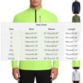 thumbnail image 2 of YueHuiYing Men's Solid Color Long Sleeve Zip Up Stretch Fitness Jacket Quick Dry Breathable Training Top for Outdoor Leisure and Sports Multiple Color Options, 2 of 8