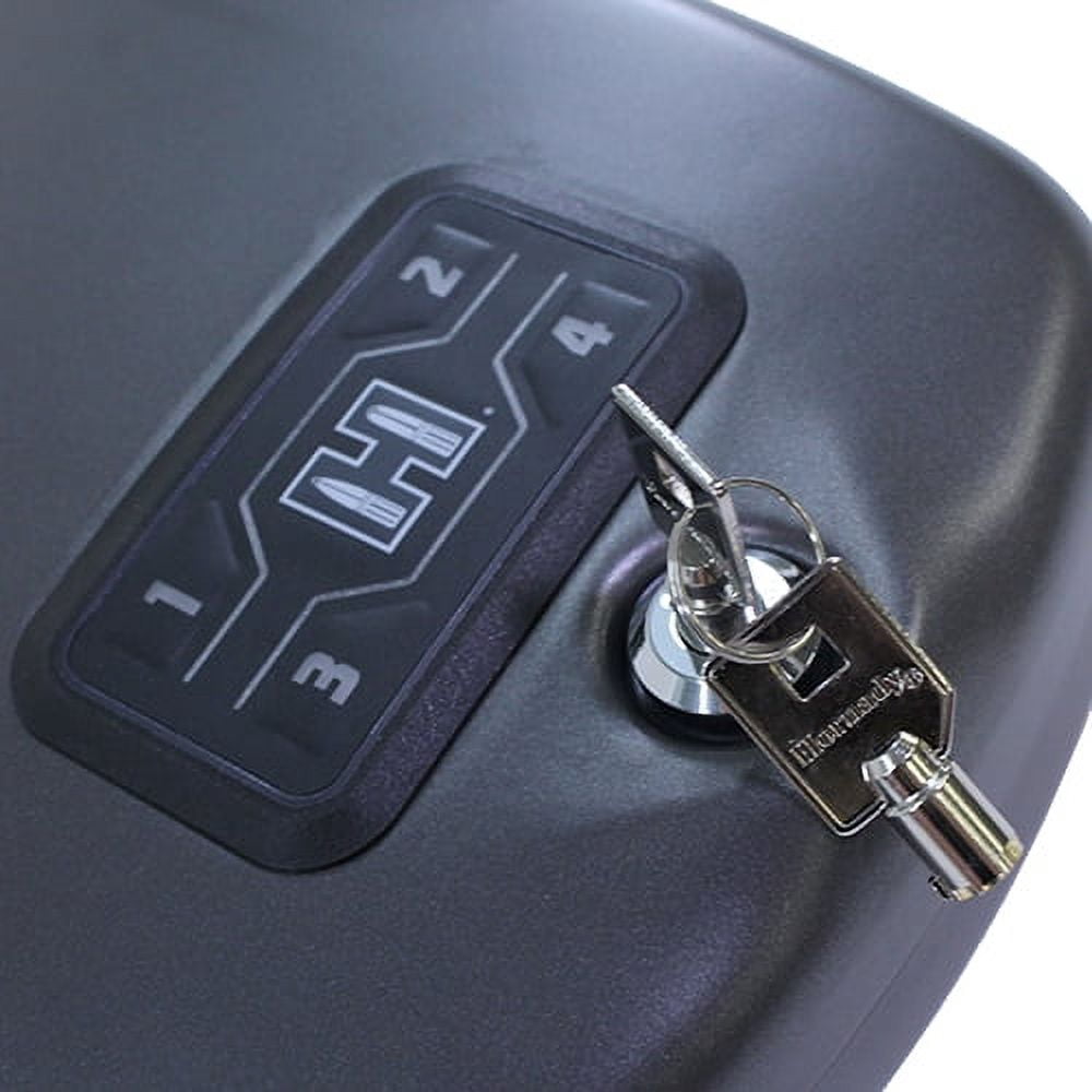 Hornady Security RFID Key Lock Pistol RAPID Safe Lock Box - 2700KP - 98172