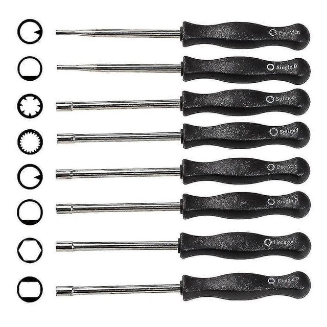 8 Different Carburetor Screwdrivers, Carburetor Adjustment Tool Set Carburetor Adjustment For 2 Cycle Engines