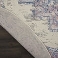 thumbnail image 6 of Nourison Grafix Persian Ivory/Pink 8' x ROUND Area Rug, (8 Round), 6 of 9