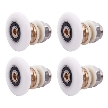 

4X Shower Sliding Door Roller Runner Wheel 27mm Wheel Diameter