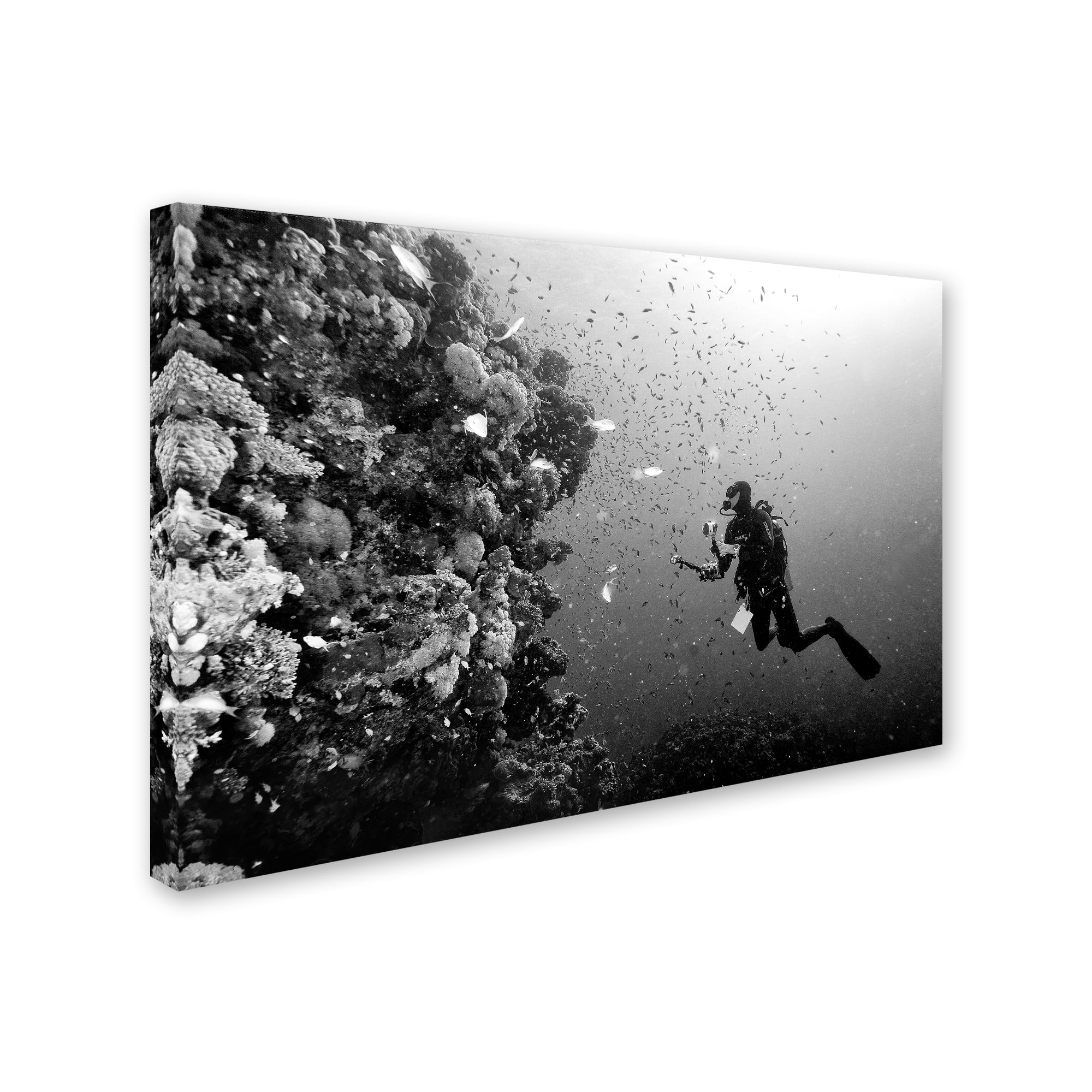 Trademark Fine Art 'Man At Work' Canvas Art by Marcel Rebro