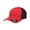 RED/ BLACK, variant on Flexfit Adult 6-Panel Trucker Cap - 6511