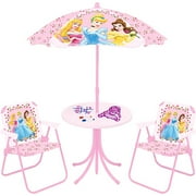 Disney Princess Impressionist Garden II Erasable 4-Piece Patio Set
