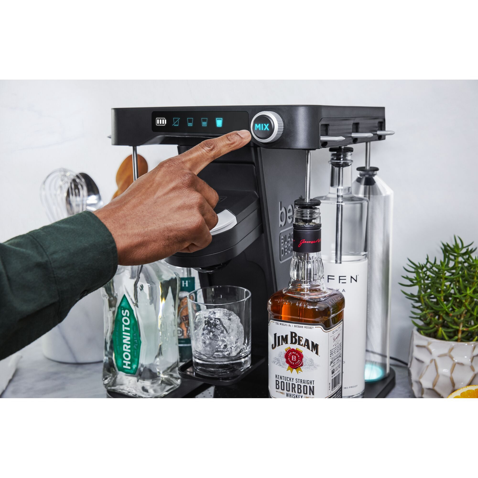 Cordless Cocktail Maker Machine For Bartesian Capsules